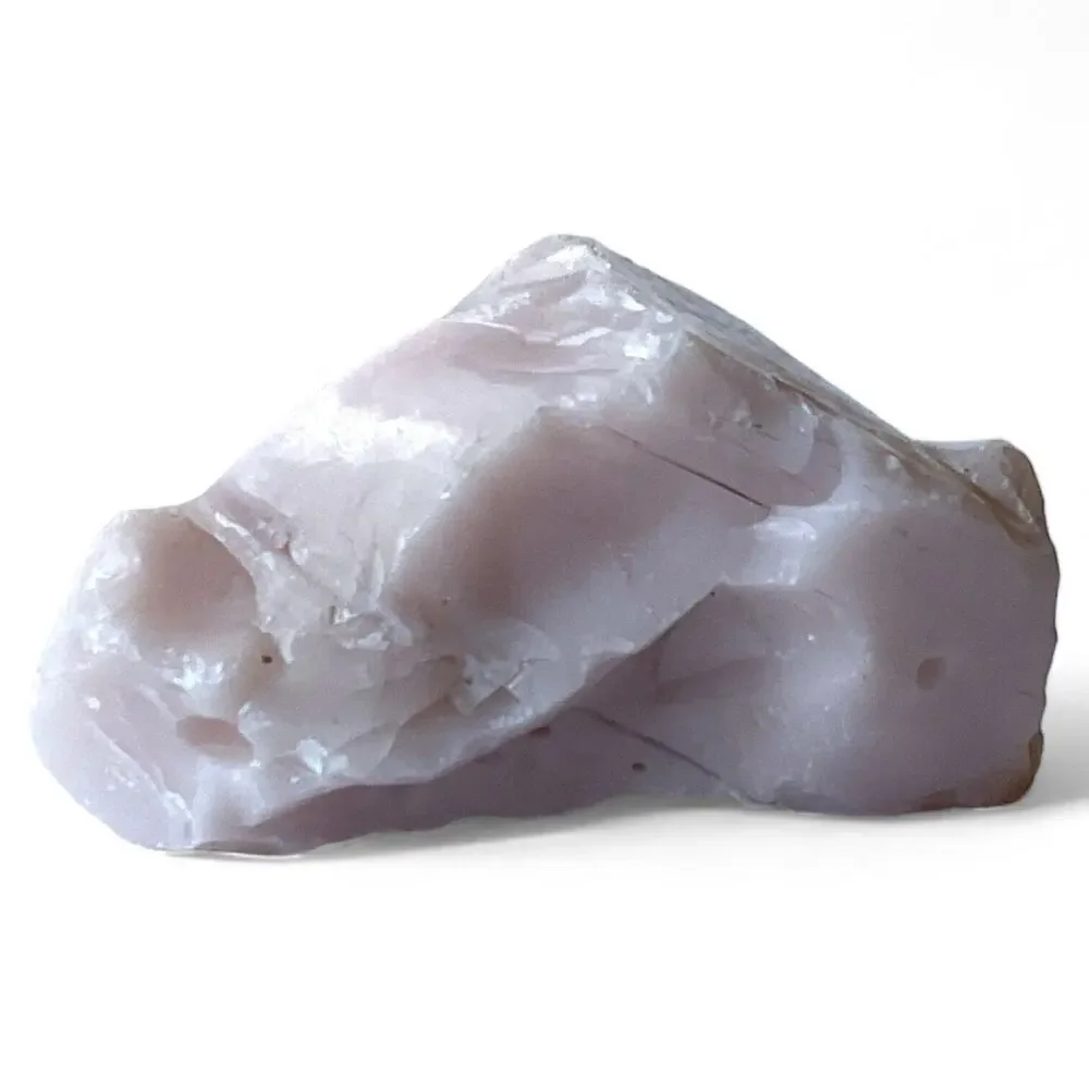 Pink Opaque Art Glass Cullet‎ Glowing Selenium Slag Glass #4GL107